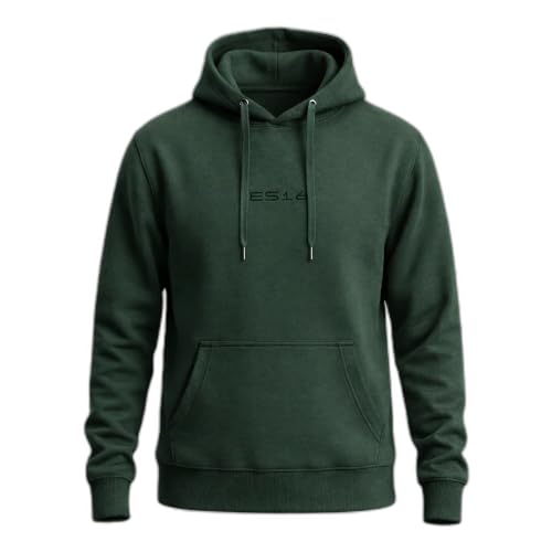 Sweat à capuche coton bio unisexe coupe décontractée style scandinave minimaliste