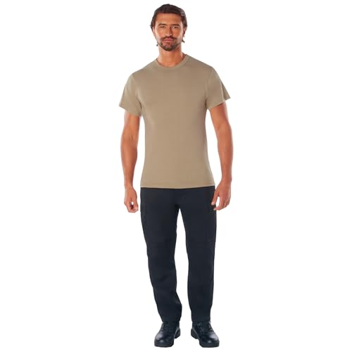 Image of Rothco Camo T-Shirt | Men's Short Sleeve Camouflage Crew Neck Base Layer Rugged Outdoor Hiking Workout Gym Tee Shirt