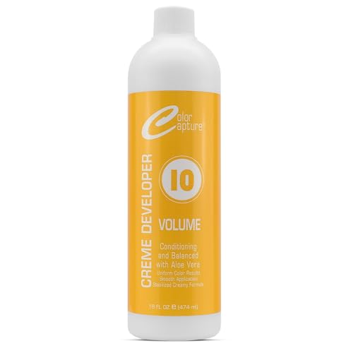 COLOR CAPTURE - Cream Developer, 10 Vol, Hair Color Enhancer - 16 Ounces