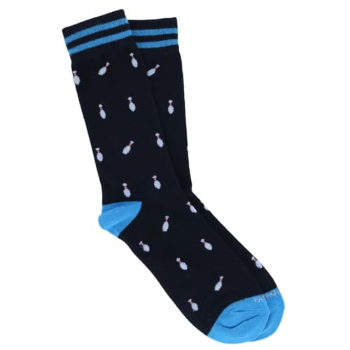 CTM Men's Bowling Premium Novelty Dress Socks (1 Pair)2