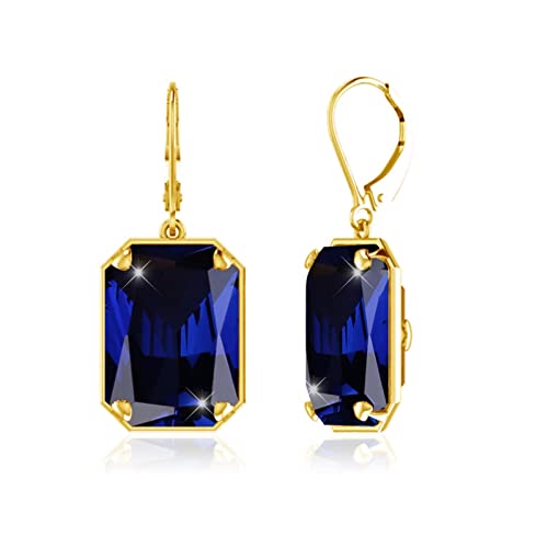 Cadeaux bijoux d'exception : offrez des boucles d'oreilles en argent 925 et saphir bleu