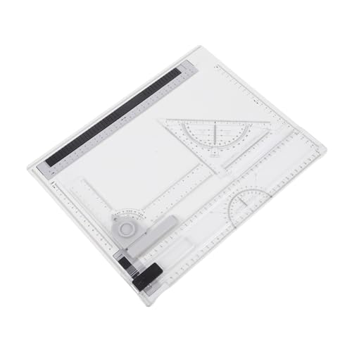 Holibanna 1 Juego De Tablero De Dibujo Herramientas De Dibujo De Ingeniería Tablero De Dibujo Papel De Arquitectura Kit De Arquitectura Herramientas De Diseño Gráfico Regla De Dibujo