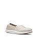 Clarks CloudSteppers Women's Breeze Emily Loafer, Light Taupe Synthetic, 6 Medium US