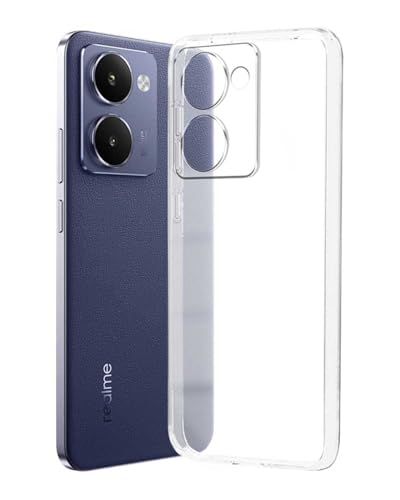 Image of Soft Silicone TPU Flexible Back Cover Compatible with Realme P3 Ultra 5G