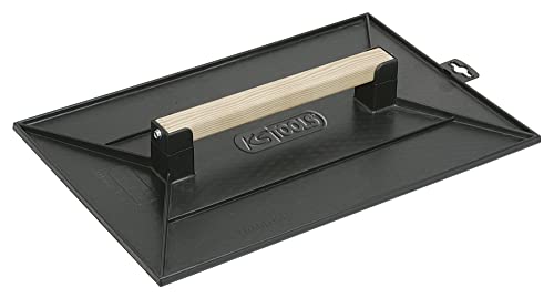KS Tools 144.0521 Taloche plastique Poignée en bois Plateau alvéolé 270 x 180 mm Noir