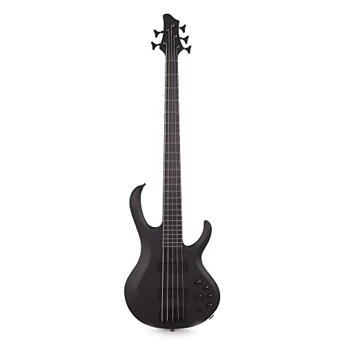 Ibanez Btb625Ex Iron Label 5-String Bass Black Flat #TOP3