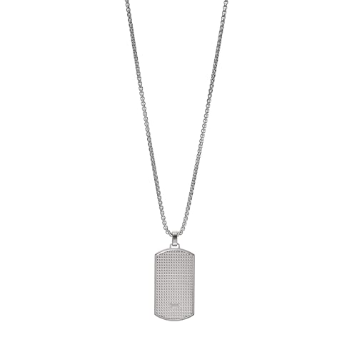 Image of Emporio Armani Stainless Steel Pendant or Chain Necklace for Men