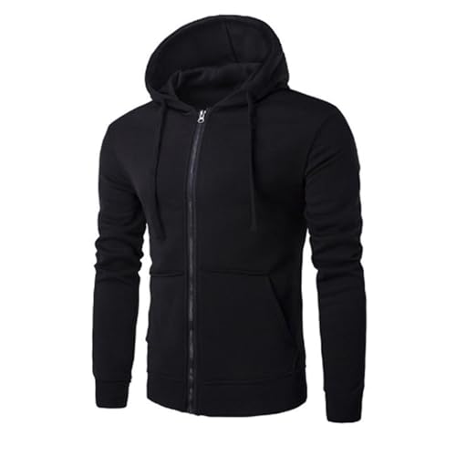 Hoodies for Men Zip up Lightweight Hoodie Big and Tall Sweatshirts Casual Long Sleeve Hooded Sweatshirt Fashion Jackets