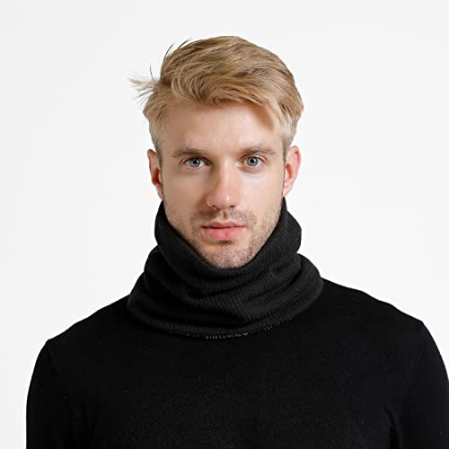 Image of Winter Scarf Neck Warmer Gaiter Face for Men Women Warm Fleece Ski