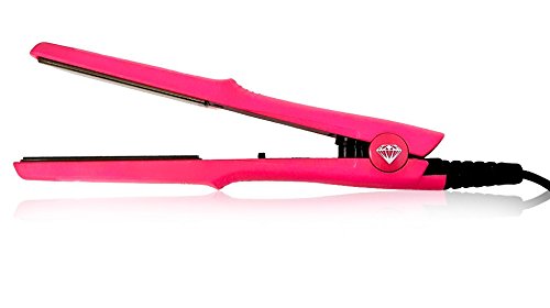Mini Diamond Collection Hair Straightening Irons, Red, 1 Pound