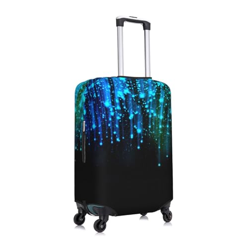 Blue Line Print Luggage Suitcase Cover Protector Luggage Washable Covers With Concealed Zipper3