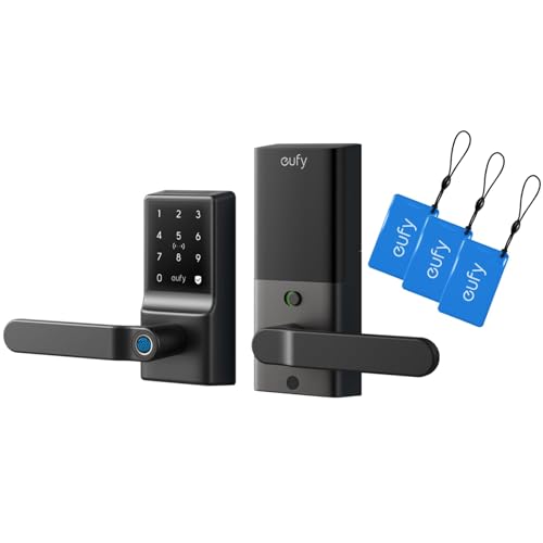 eufy Smart Lock C33 with 3pcs NFC Card, Keyless...