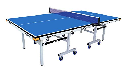 Image of Amazon Brand Koxtons - Premium Table Tennis Table- 25 mm Champion Plus , Blue, Best tt table for Home and Kids