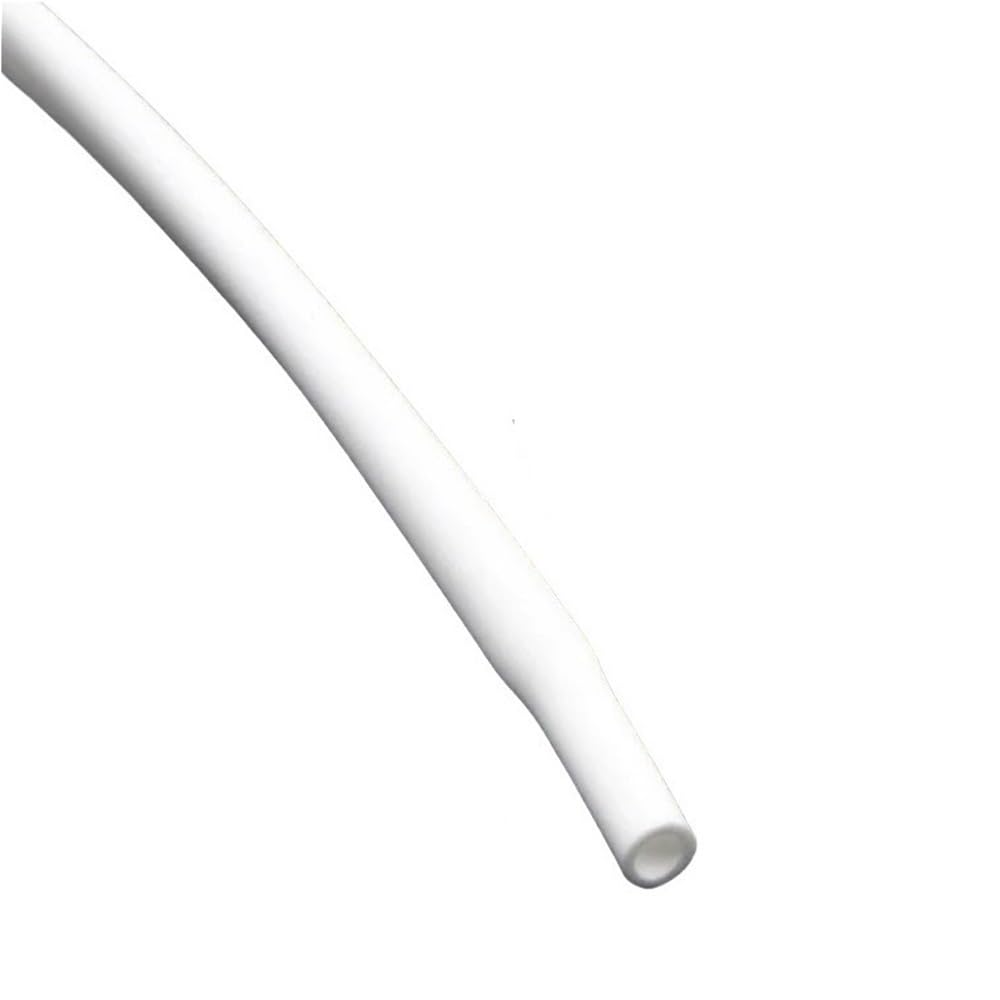 Tubo termorretráctil, Tubo de Silicona 1,7: 5 m for gestión Cables Multicolor 0,8-30 mm for Aislamiento eléctrico, Reparaciones, Conectores(White,20mm)