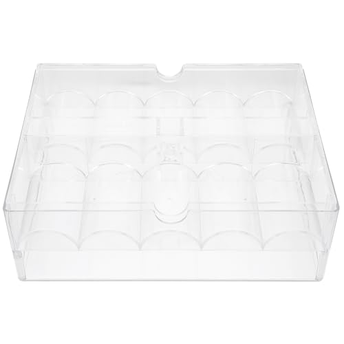 Boîte à jetons de poker transparente pour animer vos soirées de jeux