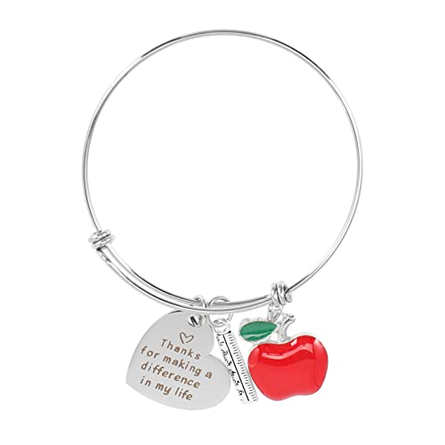 Cadeau Professeur avec ce Bracelet Moonstone et Tourmaline Or