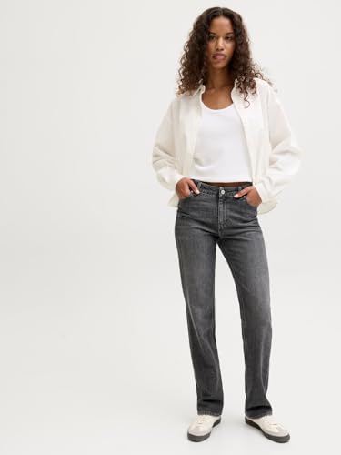 Jean denim extensible Jxnice Jack & Jones coupe droite - 6