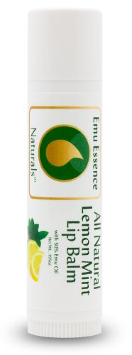 Emu Essence Natural Lemon Mint Lip Balm with Emu Oil