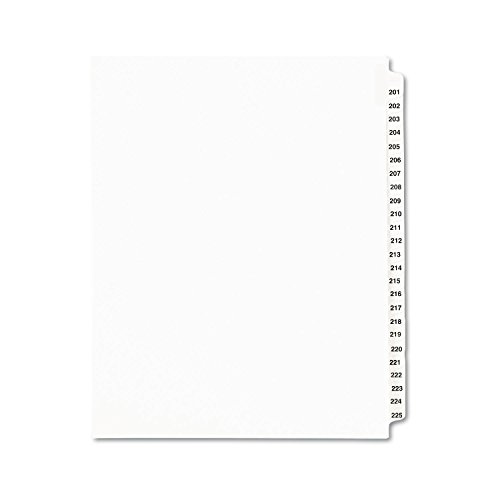 Ave01338 - Avery Avery-Style Legal Side Tab Divider #TOP29