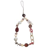 Luxshiny Cinturino da Polso per Telefono Perline Colorate, Catena Anti-smarrimento Resistente e Decorativa, Cordino Leggero per Cellulare Adatto a Scuola, Ufficio e Viaggi