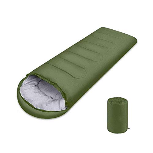 Sxgyubt Saco de dormir multifuncional com capuz para o verão, para acampamento, adulto, viagem, laze