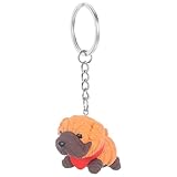 Portachiavi leggero ed elegante: il nostro ciondolo a forma di cane dei cartoni animati è un regalo perfetto per , fidanzate, ecc., e lascia un'impressione memorabile, portachiavi a forma di animale
