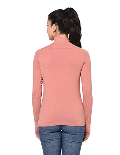 Image of SHARK TRIBE Solid Women High Neck