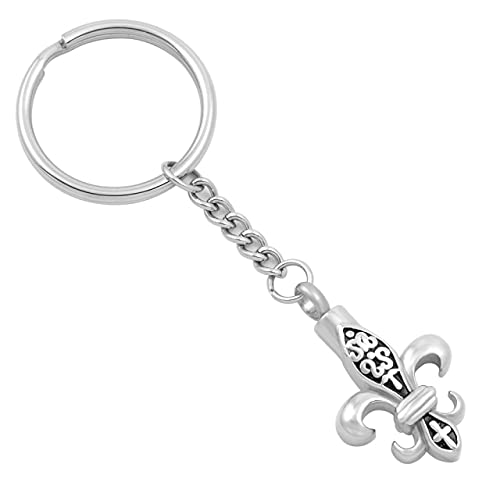 Porte-clés de crémation acier inoxydable urne cendres souvenir