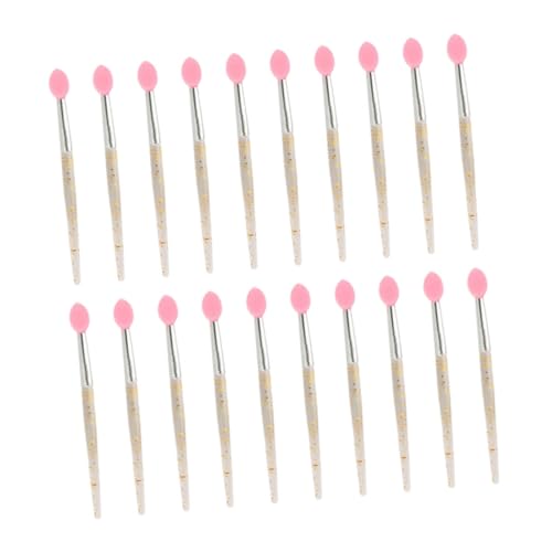 VICASKY Silicone Lipstick Pen Mask Brush Set 20pcs Mini Portable Easy Application Makeup Tools