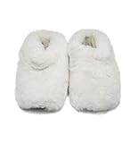 RUPESTRE Indoor Slippers – Handmade of Natural Sheep Wool – Premium Multipurpose Shoes Perfect for Home Use – Hypoallergenic Winter Booties – Ideal for Both Men and Women – 4.5 to 14 Size White