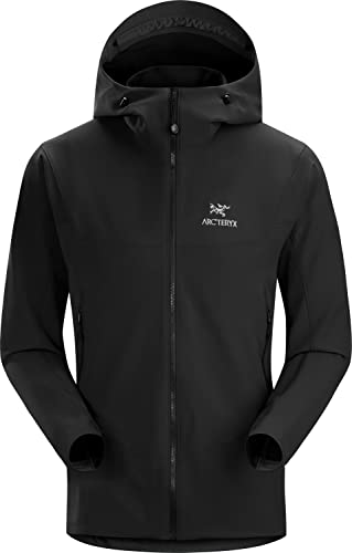 Arc'teryx Gamma LT Hoody Men's | Lightweight Air Permeable Softshell Climbing Hoody with Stretch | Black, X-Small