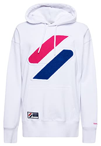 Superdry Sudadera con Capucha para Mujer con código de Logo Che Os Hood. Óptica XS