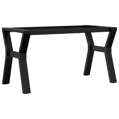 Pieds de table en Y avec plaque pré-percée pour montage facile de table basse - 4