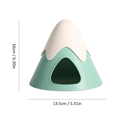 Esconderijo do Hamster | Snowy Mountain Forma Hamster Esconder Resfriamento Bed Caves Cage - Cama de