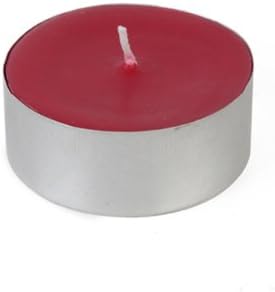 CTM-006-12 Mega Oversized Tealights Red - 144 Piece