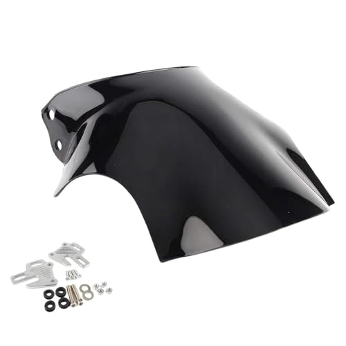 Pare-brise moto déflecteur de vent noir en ABS rigide améliorant le confort XJR1300