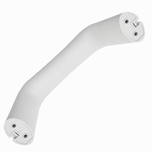 Manopola di manovra per roulotte, camper, caravan, barca, rimorchio, bianco e grigio (53