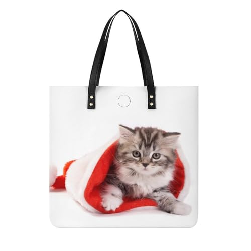 Sac à main Noël femmes grand sac cabas de voyage anti encombrement
