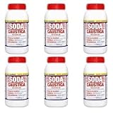 FercasaShop Soda Caustica in Scaglie, 1000g, per Uso Industriale e Domestico, per Sturare Scarichi (6)
