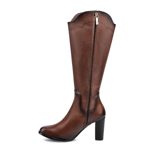 FRANCO CUADRA Boot for Women in Genuine Leather 6G5TVTV Honey4