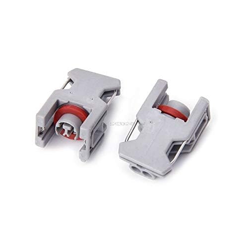 5 Sets 2 Pin Waterproof Connector for Delphi 10811963 Fuel Diesel Injector Fuel Rail Plug