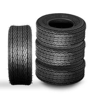 20.5x8-10 Trailer Tire, Load Range E 1100 LBS,10PR,4-pack 20.5 8 10 Trailer Tire for Boat Trailers, Utility Trailers