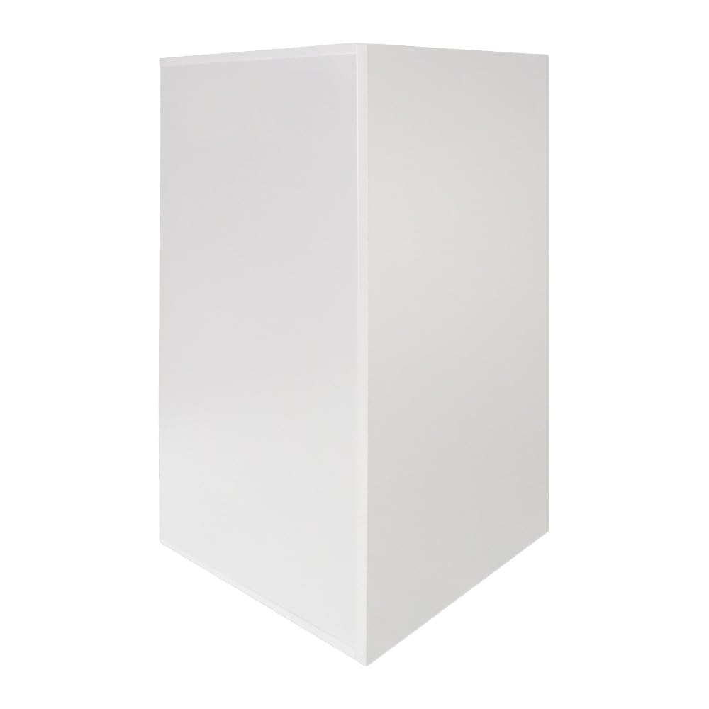 Amtra Halterung Nano Cubo 45 White - Holzschrank für Aquarien, 30 x 30 x 90 cm, weiß, Universalfuß mit Regal, einfache Montage, klassischer und essentieller Stil, passend für Jede Einrichtung