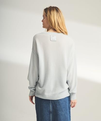 Image of NAADAM Women's Lightweight Reversible Cashmere Crewneck Sweater