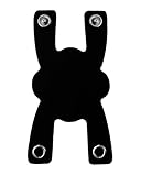 Liebster Lucky Four-Leaf Shaped Bodysuit Extender – Soft, Stretchable Snap Extension for Comfort & Added Length (01Jet Black, L)