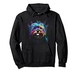 Photo Gallery yorkshire terrier face colorful pop art per i proprietari di cani felpa con cappuccio Photo Gallery yorkshire terrier face colorful pop art per i proprietari di cani felpa con cappuccio