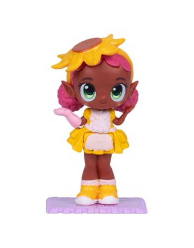 SECRET FINDEES - HAILEE ou ZOEE - Boite aux Lettres Magique Violette - Mini Poupée pour Enfants dès 4 ans - 1 Mini Poupée Articulée 5cm + 6 Accessoires A Découvrir - Piles Incluses - Modèle Aléatoire