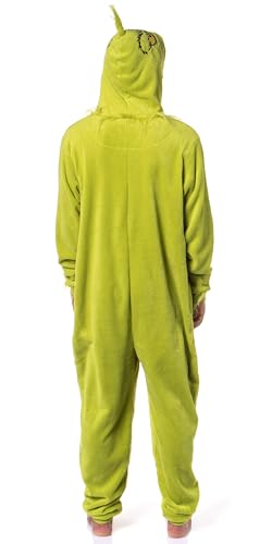 Pijama com capuz Dr. Seuss GRINCH Who Stole Christmas, Verde, G