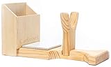 Stand for Hot Glue Gun with Glue Stick Holder & Hot Glue Stand | Hot Glue Gun Stand Wood | Mini Glue Gun Stand | Hot Glue Gun Accessories | Hot Glue Gun Holder