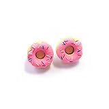 Sweet Donut Stud Earrings Resin Donuts Cake Food Simulate Earrings for Women Girls Jwelry-Resin 1